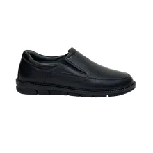 کفش مردانه طبی اداری تمام چرم مدل آلترا Ultra برند گارنر Garner رنگ مشکی