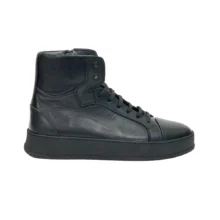 کفش مردانه بوت اسپرت تمام چرم مدل جردن Jordan برند گارنر Garner رنگ مشکی