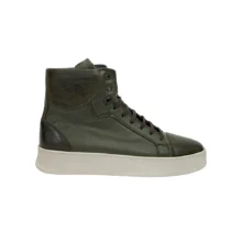 کفش مردانه بوت اسپرت تمام چرم مدل جردن Jordan برند گارنر Garner رنگ يشمی