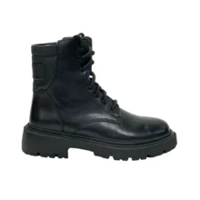 کفش زنانه بوت اسپرت تمام چرم مدل ژانت Zhanet برند گارنر Garner رنگ مشکی