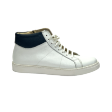 کفش زنانه بوت اسپرت تمام چرم مدل النا Elena بوت برند گارنر Garner رنگ سفيد