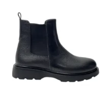 کفش زنانه بوت کژوال تمام چرم مدل 5024 برند مادو Mado رنگ مشکی