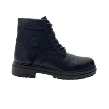 کفش مردانه بوت اسپرت تمام چرم مدل 2075 برند مادو Mado رنگ مشکی