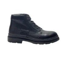 کفش مردانه بوت تمام چرم مدل بوريس Boris برند گارنر Garner رنگ مشکی