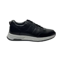 کفش مردانه اسپرت تمام چرم مدل الدو Aldo برند پاپيلون Papilon رنگ مشکی