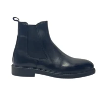 کفش مردانه بوت کژوال دوبرکش ناپا تمام چرم مدل اوپارتوس Opartos برند مارس Mars رنگ مشکی