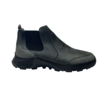 کفش مردانه بوت تمام چرم مدل مبين Mobin برند مارس Mars رنگ طوسی