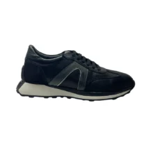 کفش اسپرت مردانه تمام چرم مدل فريد Farid برند مارس Mars رنگ مشکی