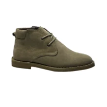 کفش زنانه بوت تمام چرم مدل 3580 برند مارس Mars رنگ خاکی