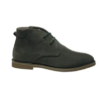 کفش زنانه بوت تمام چرم مدل 3580 برند مارس Mars رنگ يشمی