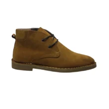 کفش زنانه بوت تمام چرم مدل 3580 برند مارس Mars رنگ شتری